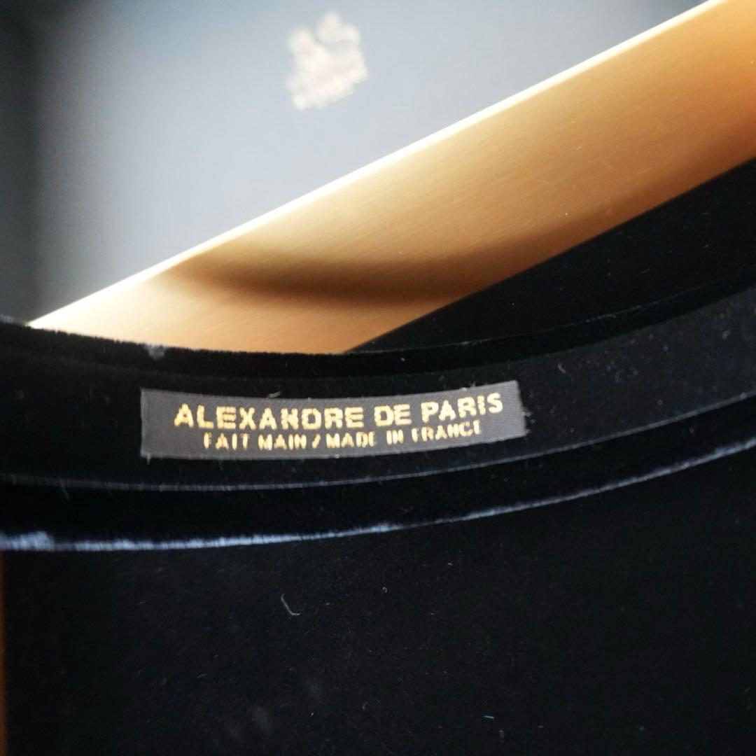 アレクサンドルドゥパリ　ベロアカチューシャ　2.5cm