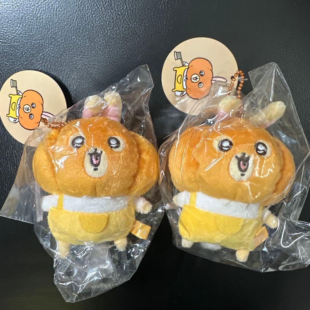 新品未開封　ちいかわ　カボチャなうさぎ　仮装たのしい～！マスコット　2点