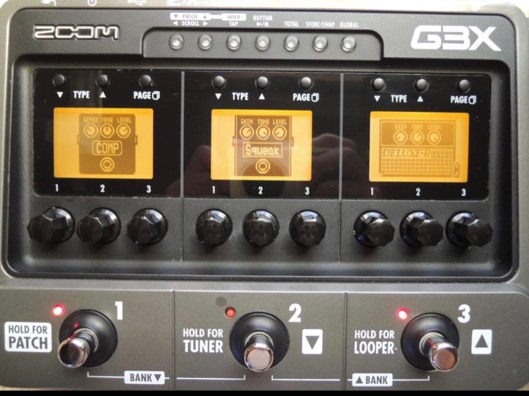 ZOOM G3X ver.2.10 動作確認済美品