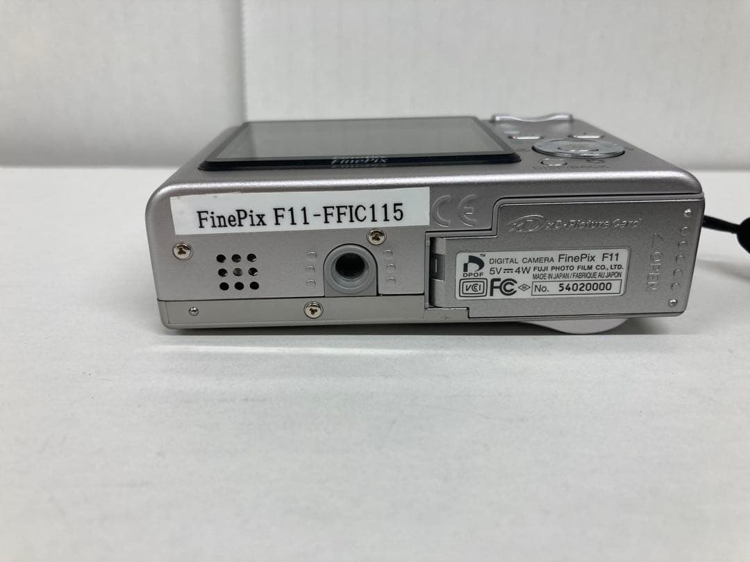【レア】実写美【動作確認済】FUJIFILM FinePix F11タイムセール