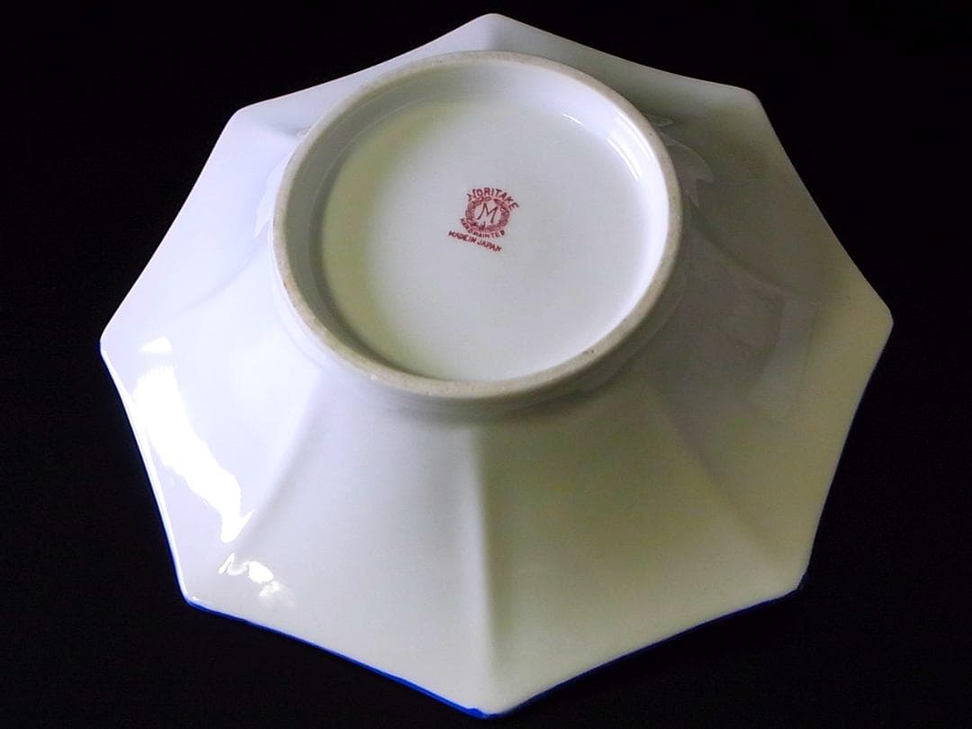 【 E954 】 超名品　大正期～昭和初期　ノリタケ　ハンドペイント鉢＆小皿二点