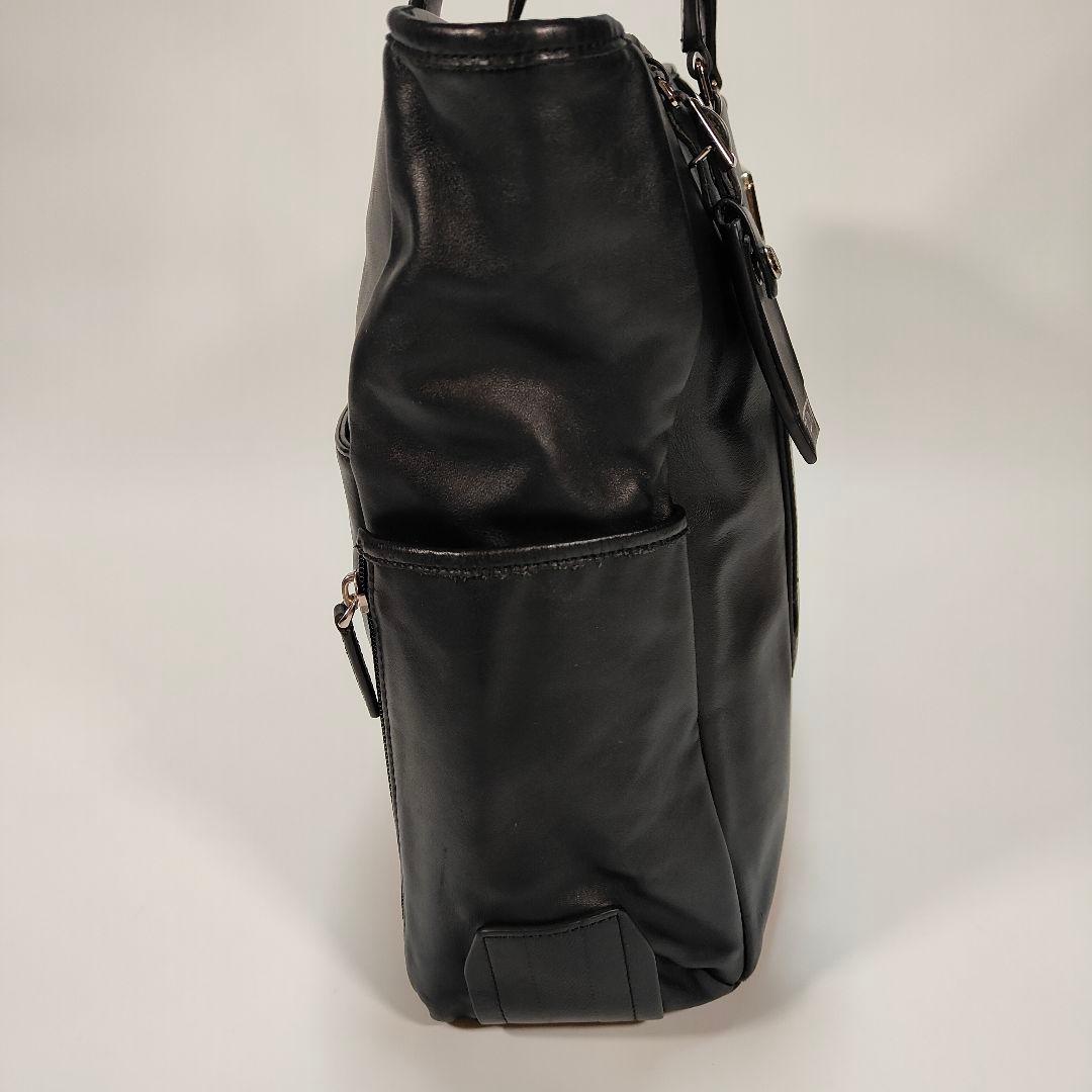 美品✨オールレザー✨TUMI JARVIS ノースサウストート ブラック