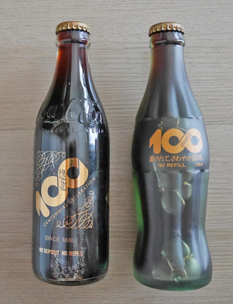 コカ・コーラ 100周年記念　+　2000年限定　ボトル3本セット