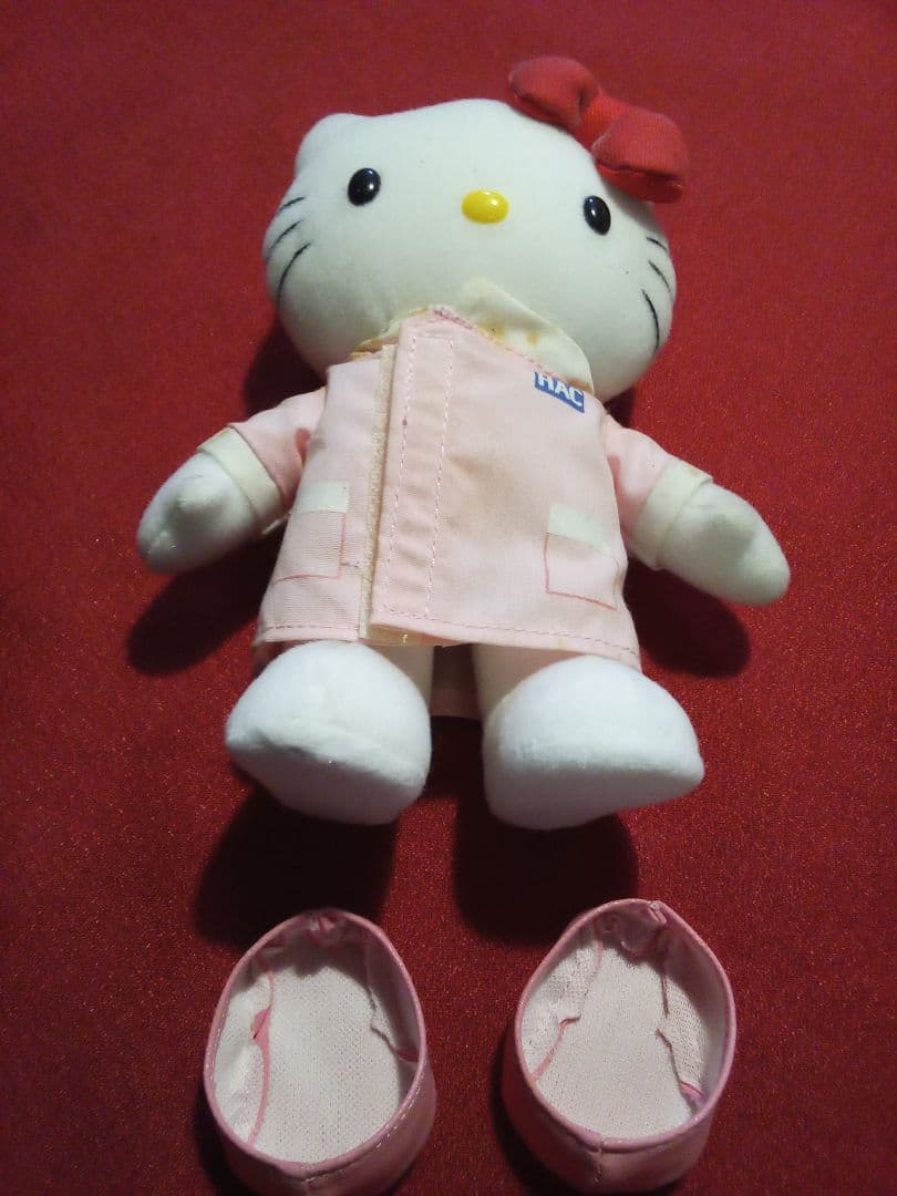 【激レア！非売品！】昭和レトロ★ハローキティ★ぬいぐるみ