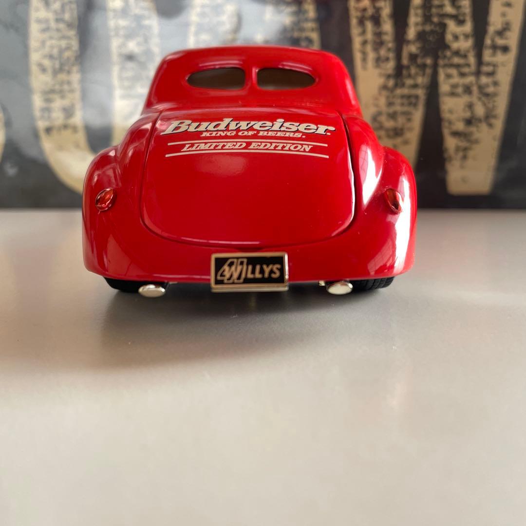 ミニカー Budweiser '41 Willys Street ROD