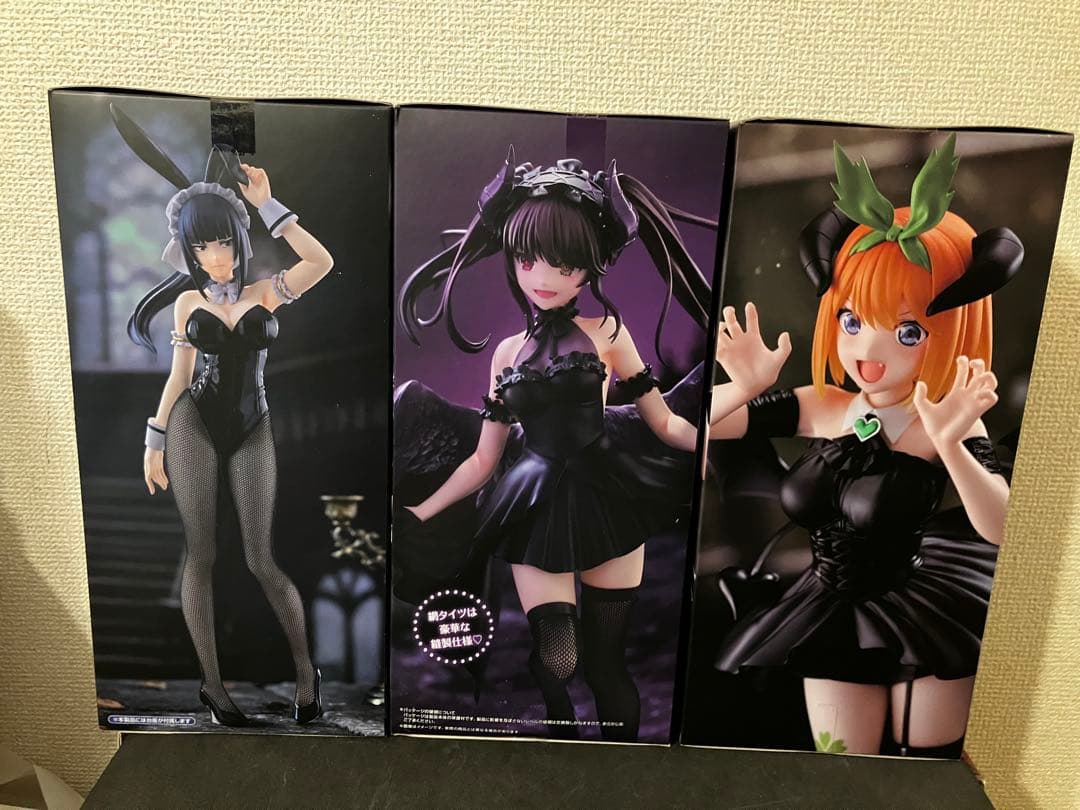 BiCute フィギュア　ナーベラル　 時崎狂三　中野四葉　18体セット