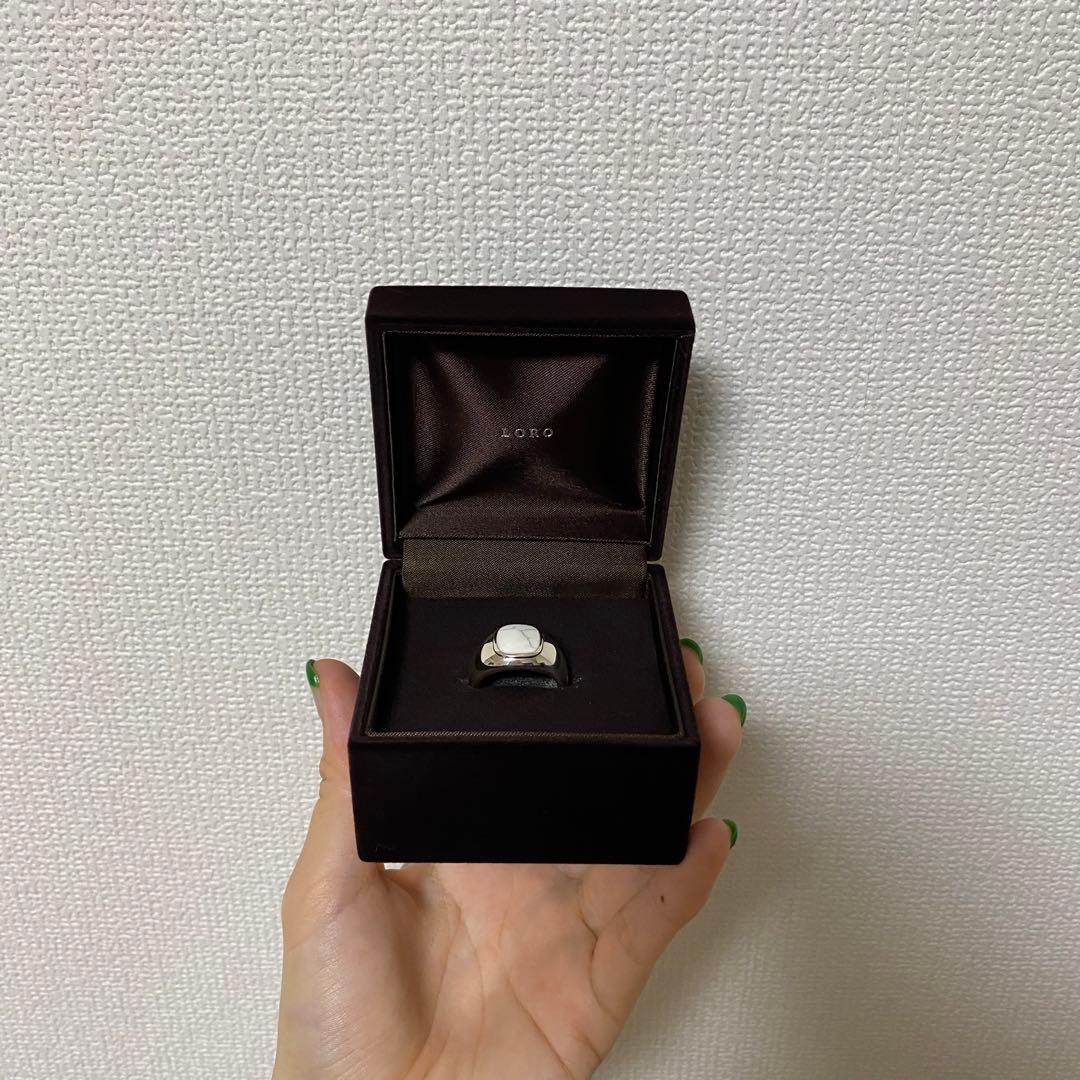 LORO リング　美品！　シルバーリング