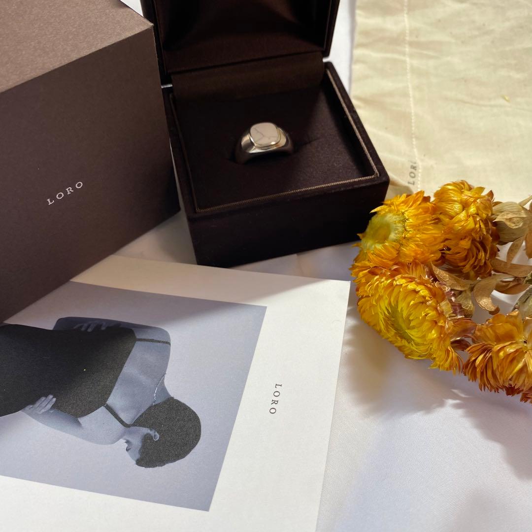 LORO リング　美品！　シルバーリング