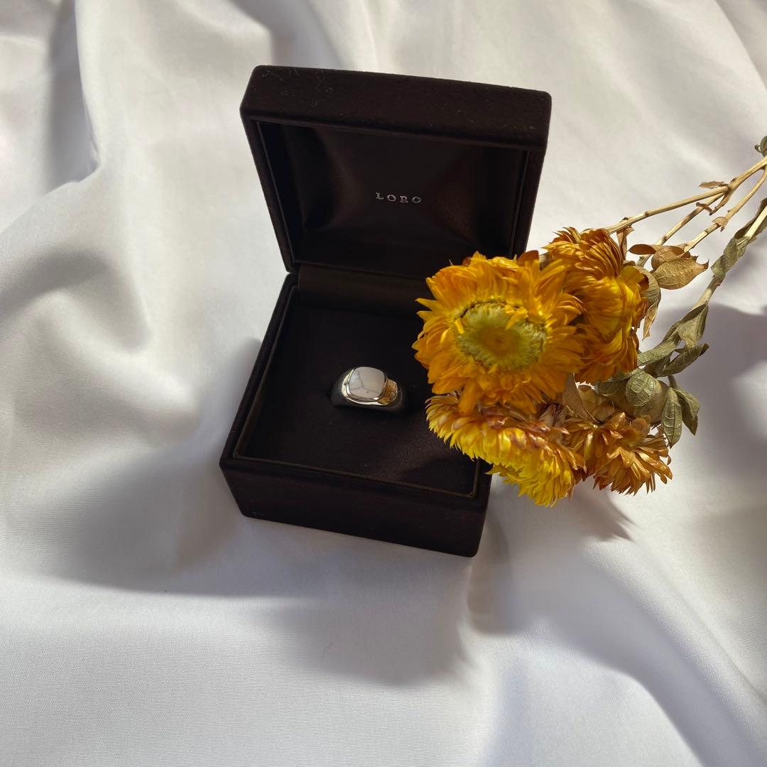 LORO リング　美品！　シルバーリング