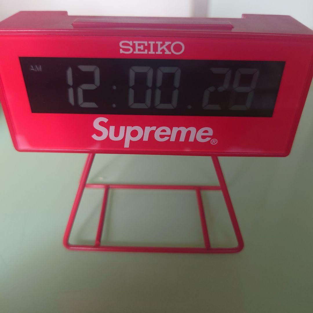インテリア時計 Supreme / Seiko Marathon Clock Red