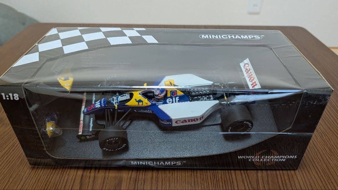 礼*志様 ミニチャンプス 1:18 ウイリアムズ FW14B N.マンセル 19