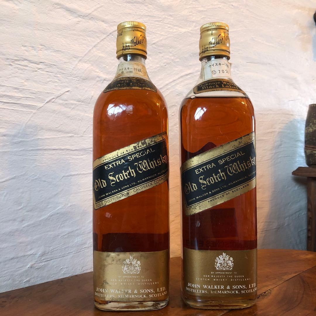 ジョニーウォーカー ブラックラベル エクストラ スペシャル 特級 m202203
