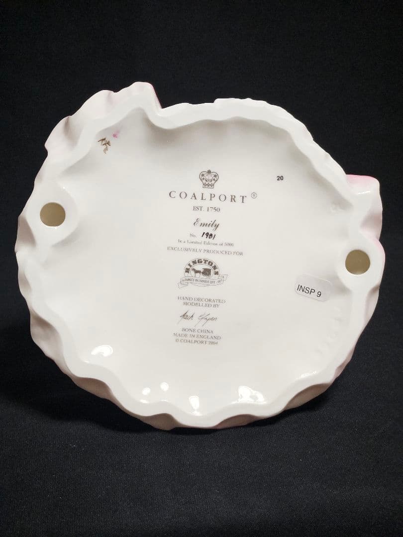 新品箱入り 証明書付き リントンズ エミリー コールポート フィギュリン 美品