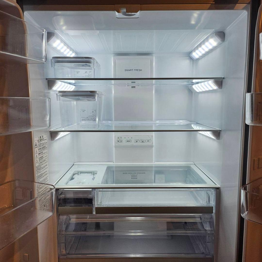 AQUA 420L　2022年製　4ドア冷蔵庫 シルバー
