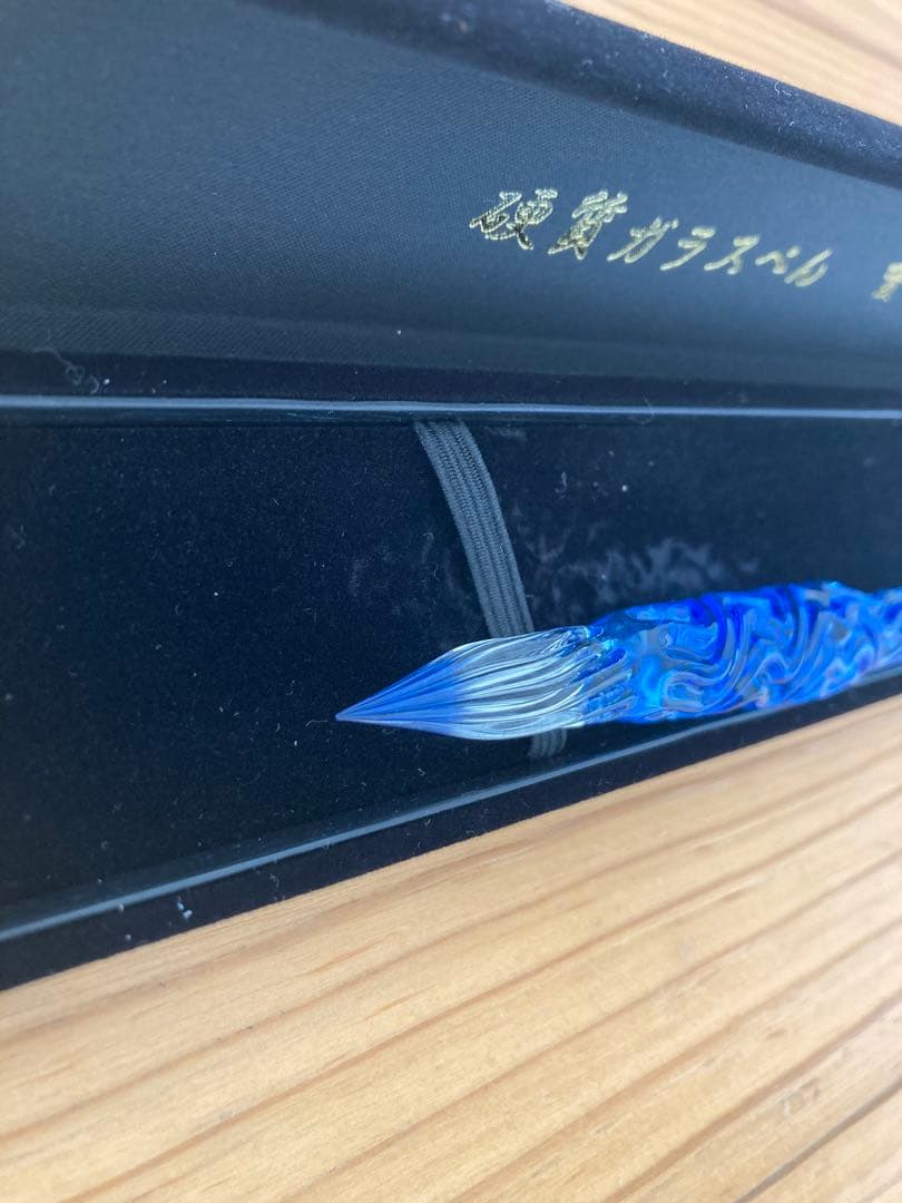 【菅清風】　ガラスペン　クリスタルペン　インクおまけ