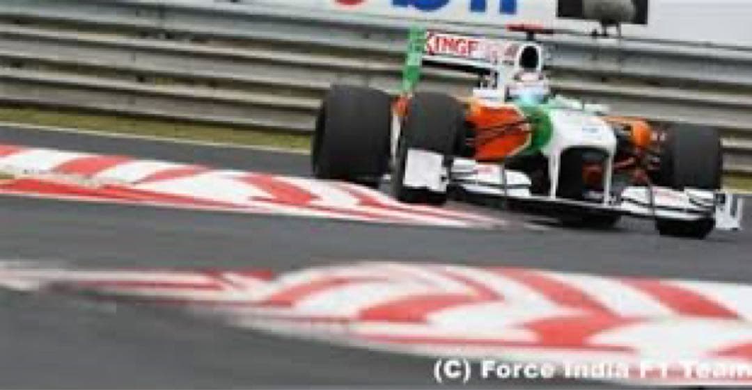F1 Force India VJM10 2011 エイドリアンスーティル