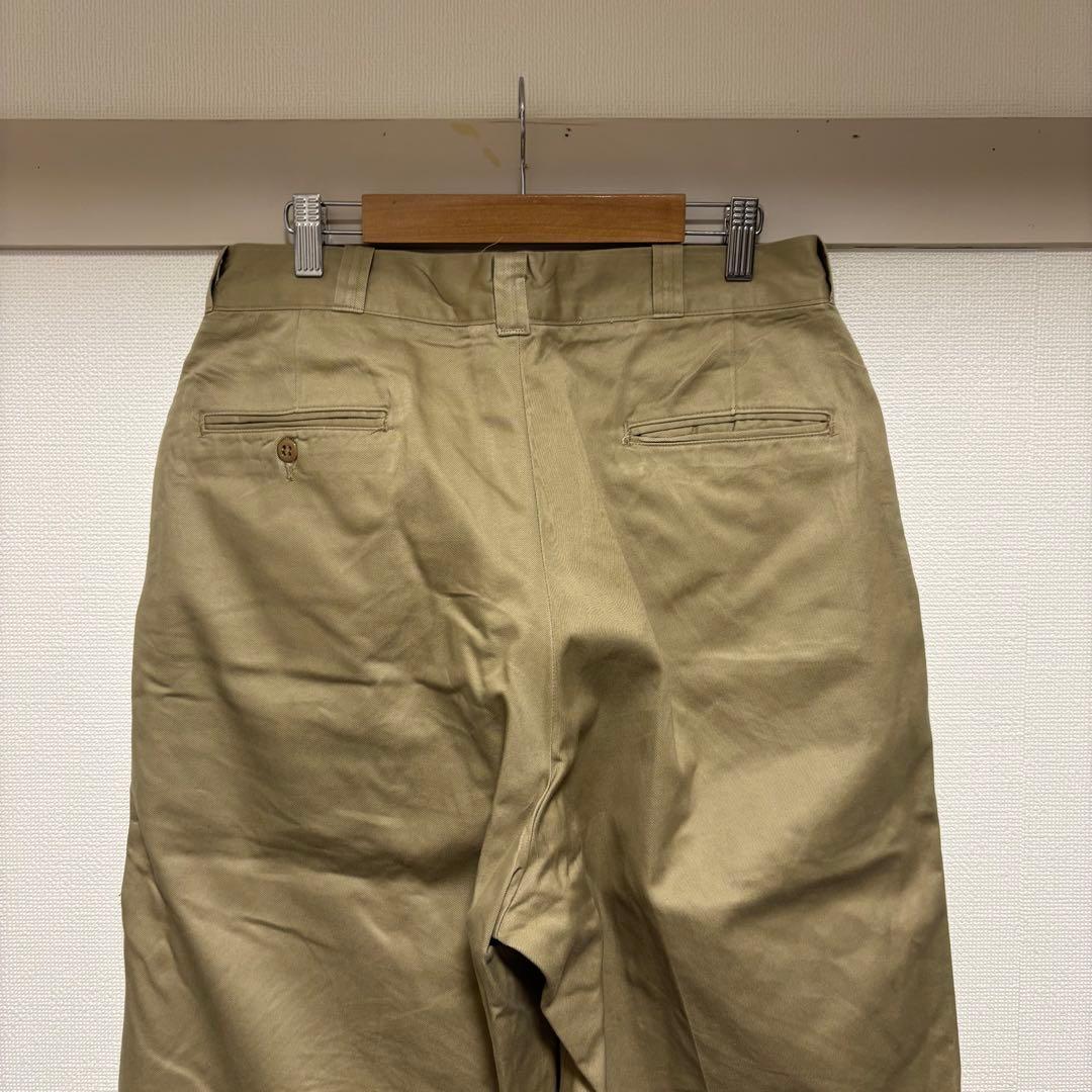 70s US.ARMY 軍チノ チノパン “ミントコンディション”