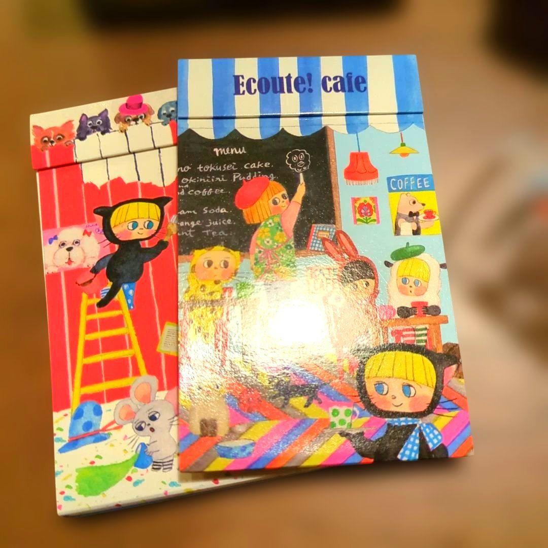 マリーニモンティーニ　エクート 色々、缶ケース、メモ帳、グラスセット