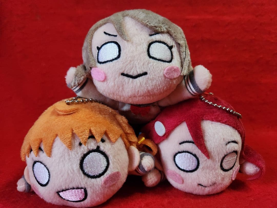 ラブライブ!サンシャイン！！ 寝そべりキーチェーンマスコット　９種　ぬいぐるみ