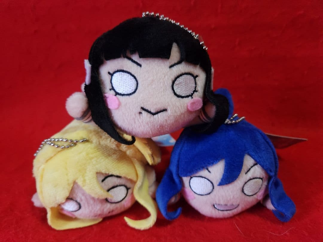 ラブライブ!サンシャイン！！ 寝そべりキーチェーンマスコット　９種　ぬいぐるみ