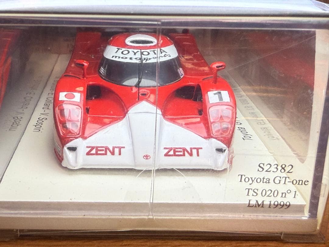 ミニカー 1/43 Toyota GT-one TS020 #1 Le Mans 1999