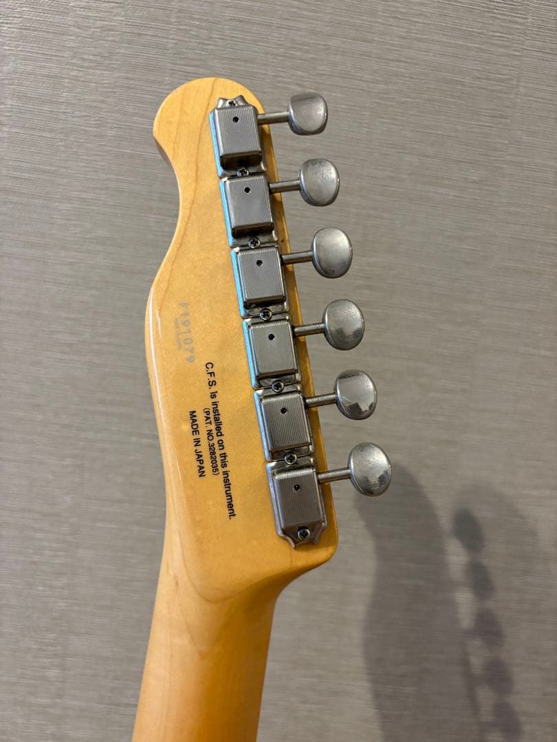 フジゲン テレキャスター ブルー シンライン