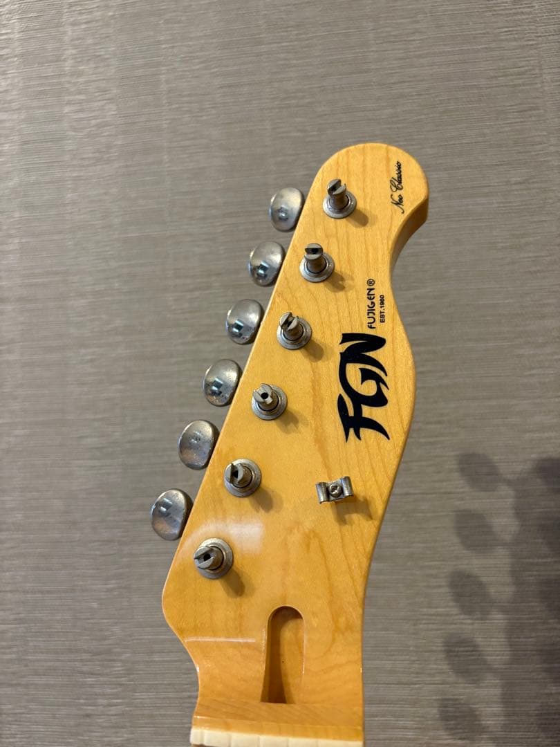 フジゲン テレキャスター ブルー シンライン