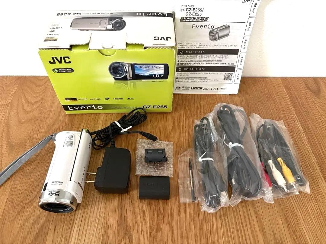 ★JVC GZ-E265 ビデオカメラ