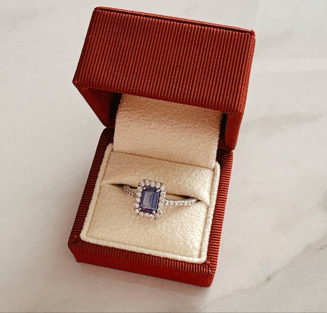 narin ナリン リング 指輪 タンザナイト ダイヤモンド 13号