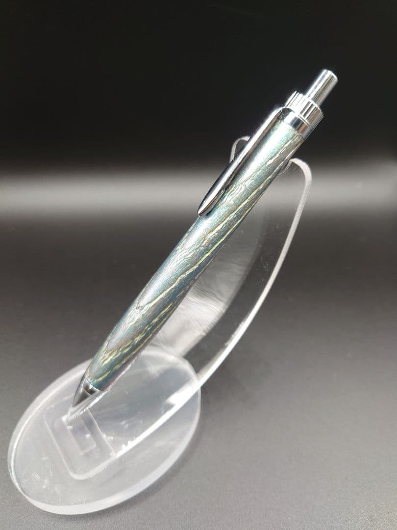 栗　シャープペンシル　浮造り　新うるし　変わり漆　拭き漆　加藤金属KATO202