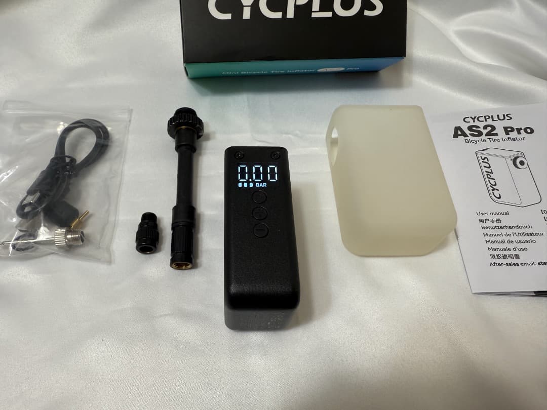 CYCPULS AS2 Pro ミニ自転車タイヤインフレーター