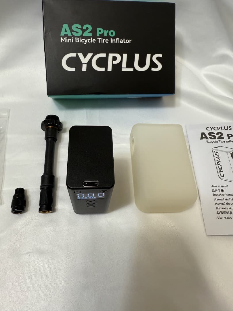 CYCPULS AS2 Pro ミニ自転車タイヤインフレーター