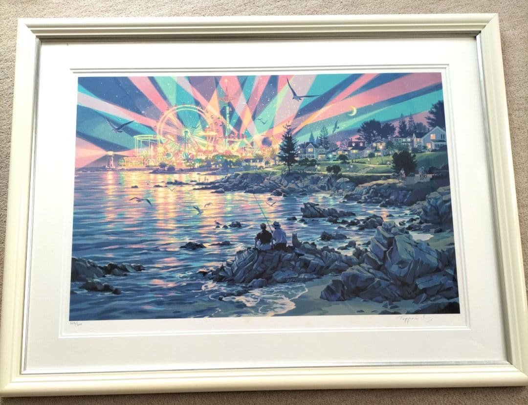 笠倉鉄平 マジックアワー シルクスクリーン　訳あり価格　最終セール