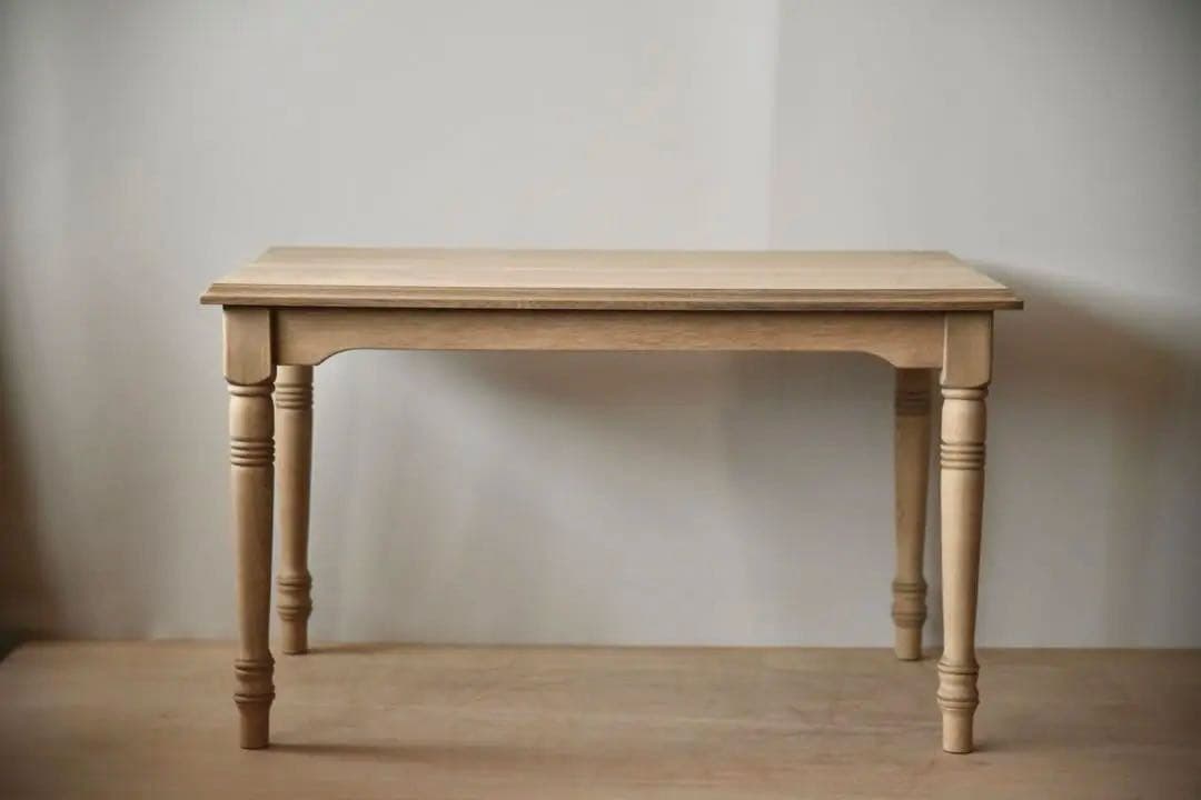 ストリップド家具　アンティークテーブル ろくろ脚テーブル　オークテーブル　古家具