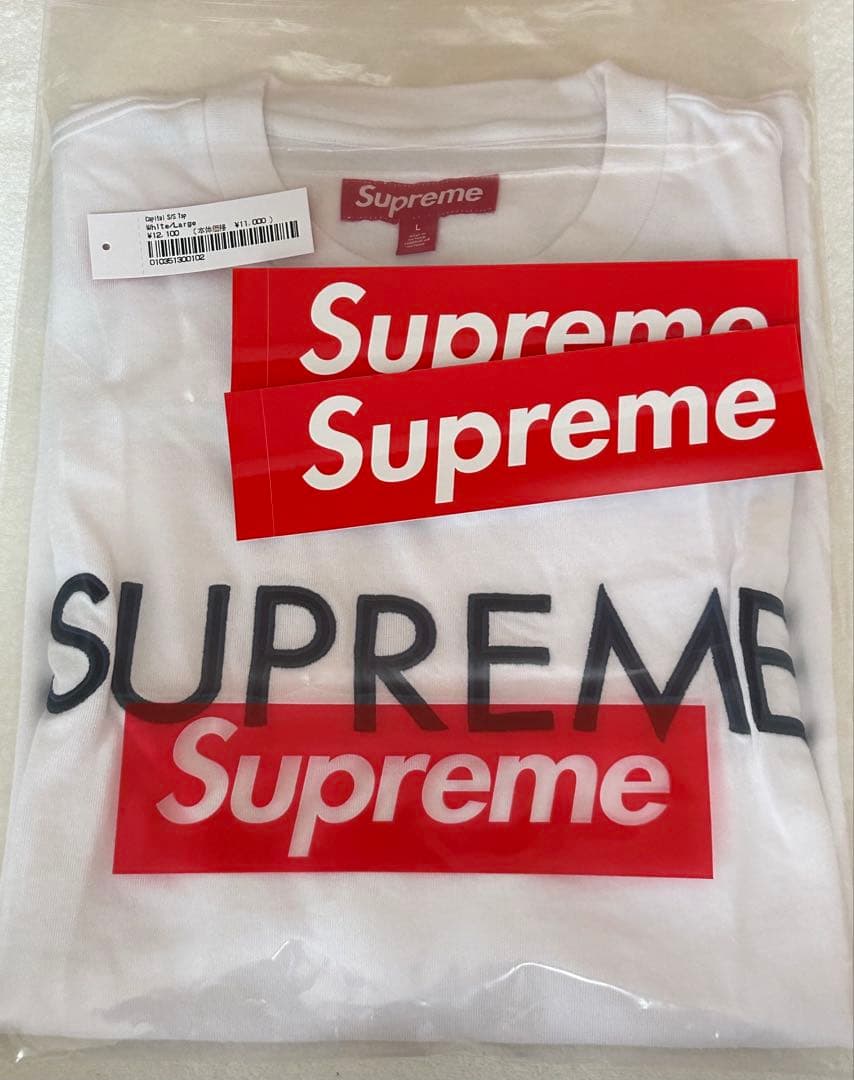 トップス supreme Capital S/S Top 25SS