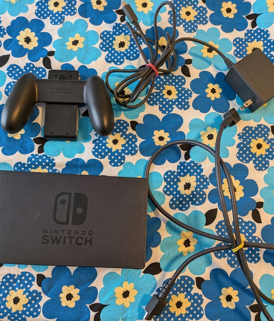 Nintendo Switch 本体 青赤 Joy-Con ゲーム2本付き