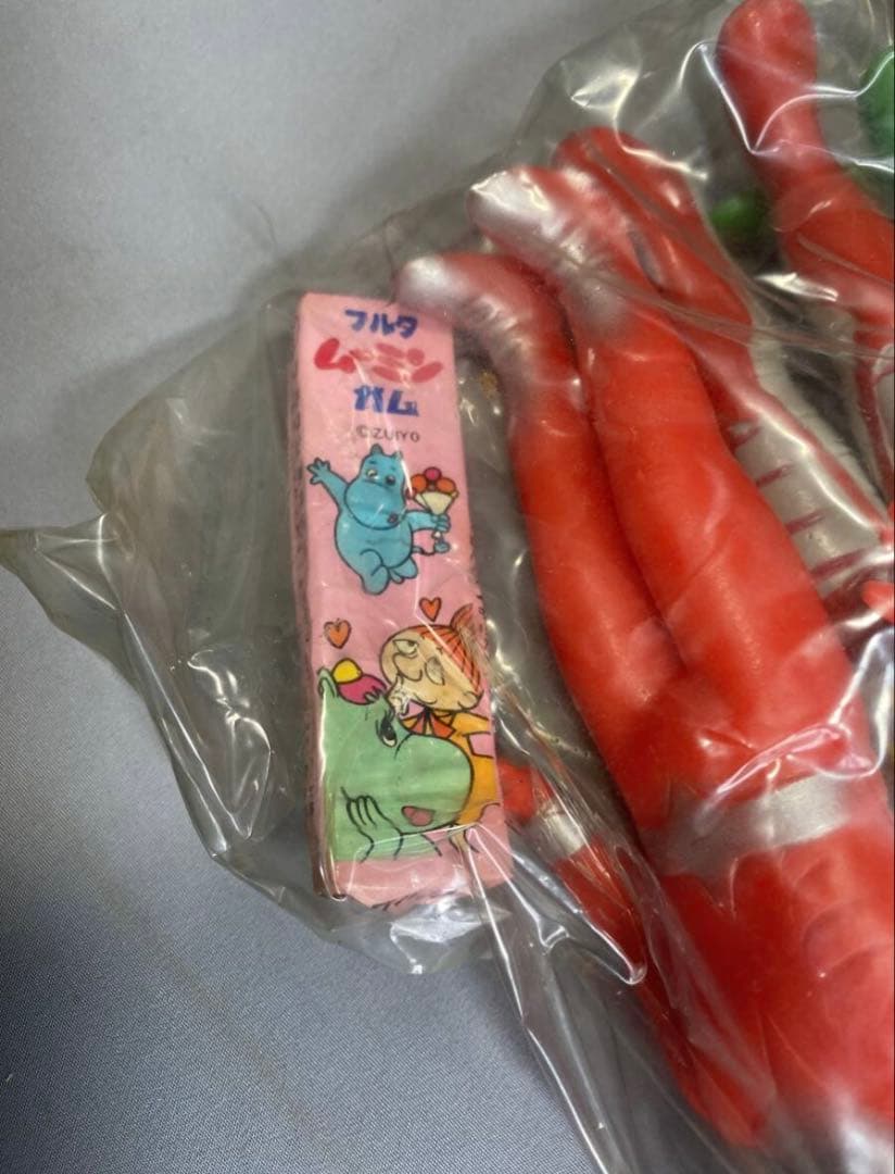 昭和 未開封 無版権パチソフビ 仮面ライダーV3 ジャンボーグa ファイヤーマン