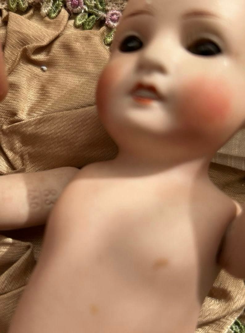 アンティークオールビスクドール 18センチ