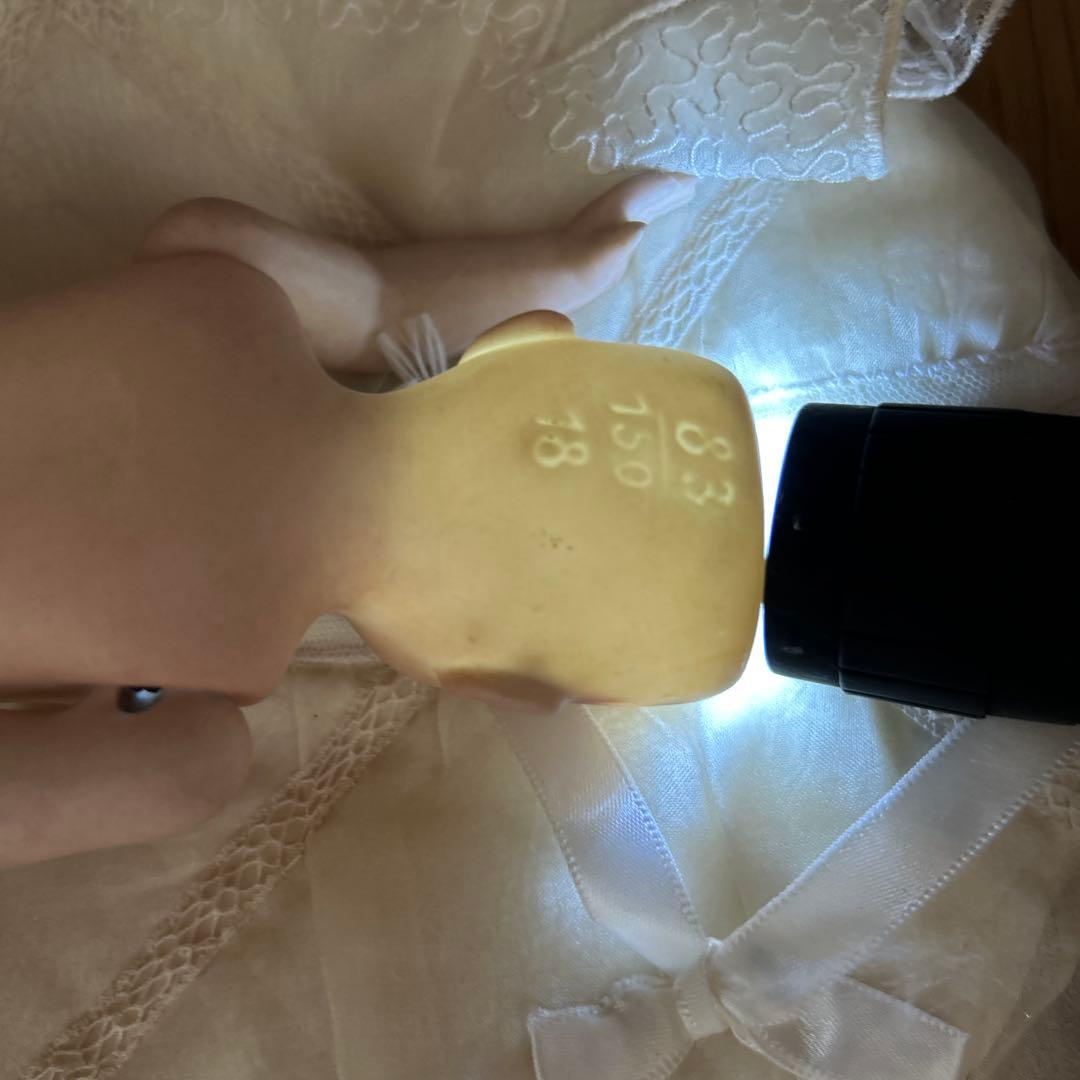 アンティークオールビスクドール 18センチ