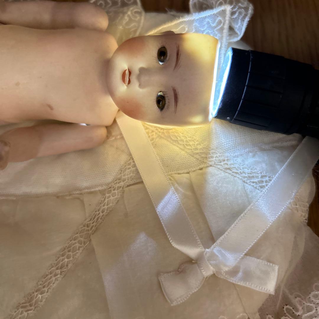 アンティークオールビスクドール 18センチ