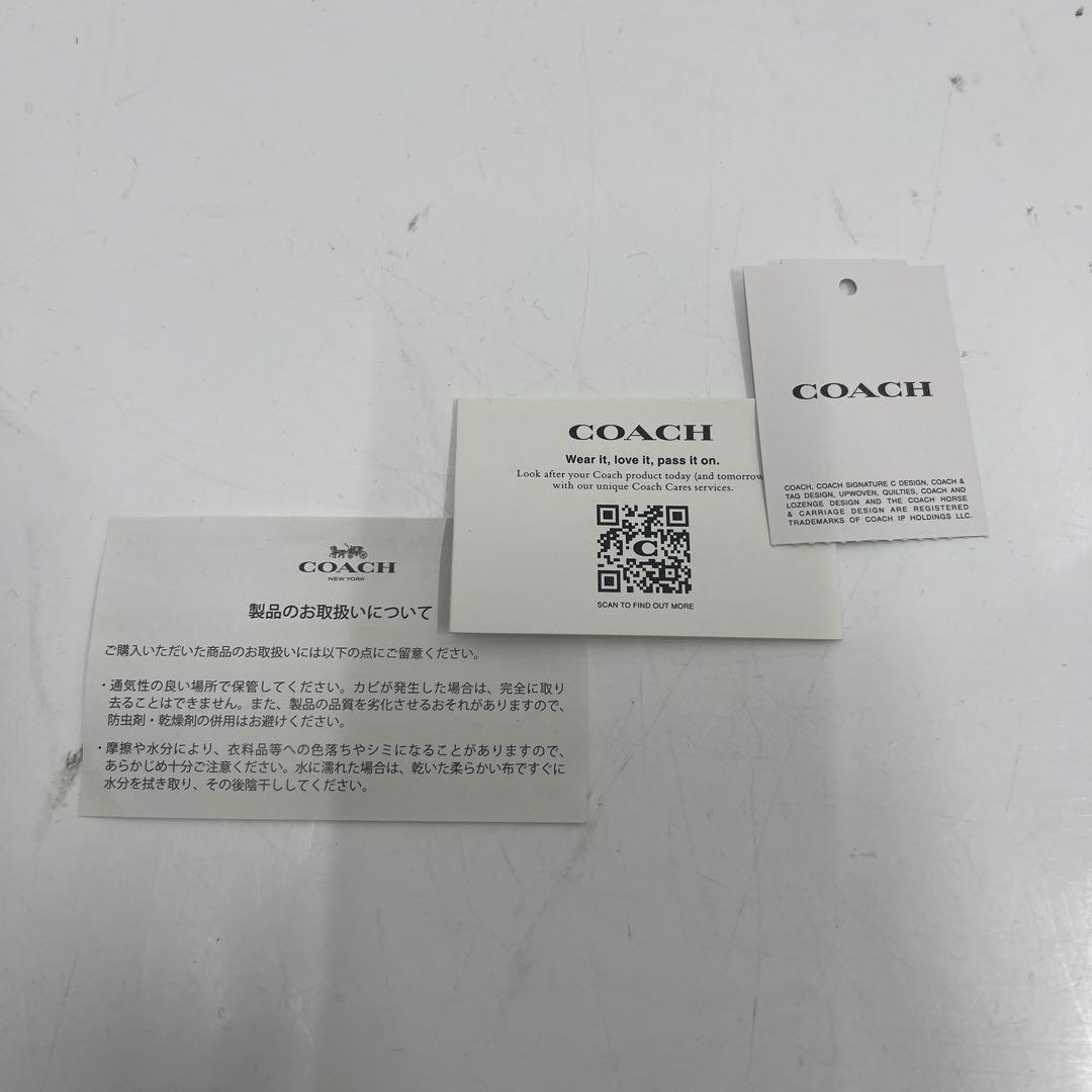 coach コーチ　未使用　折財布　シグネチャー　財布　ケース　カード