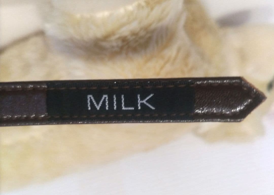 MILK トイプードル ぬいぐるみ ショルダーバッグ BIG 犬 ヴィンテージ