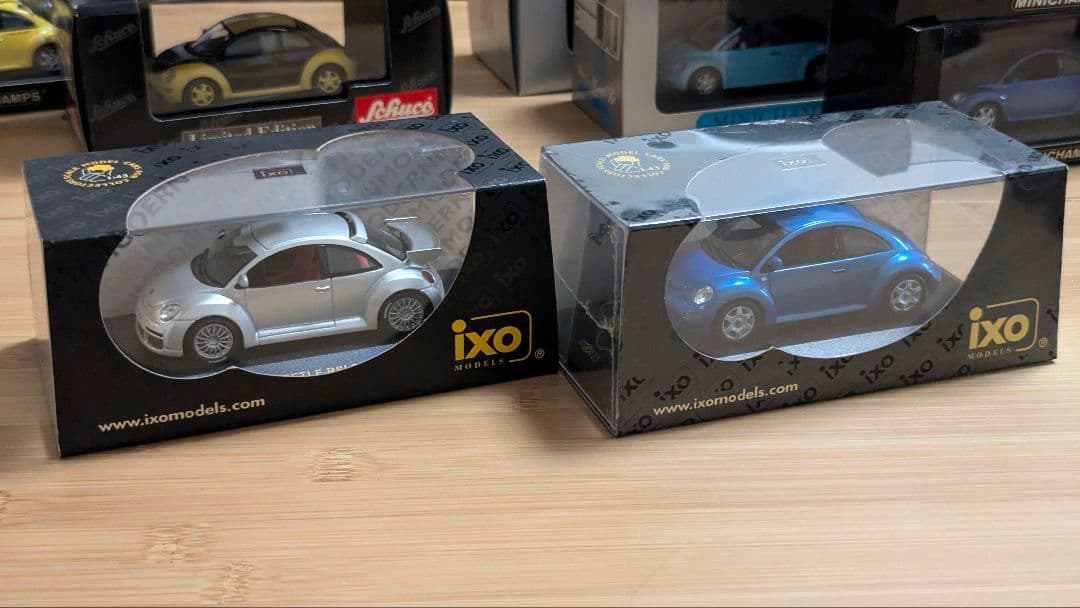 【モデルカー詰め合わせ】1／43スケール　フォルクスワーゲンニュービートル17台