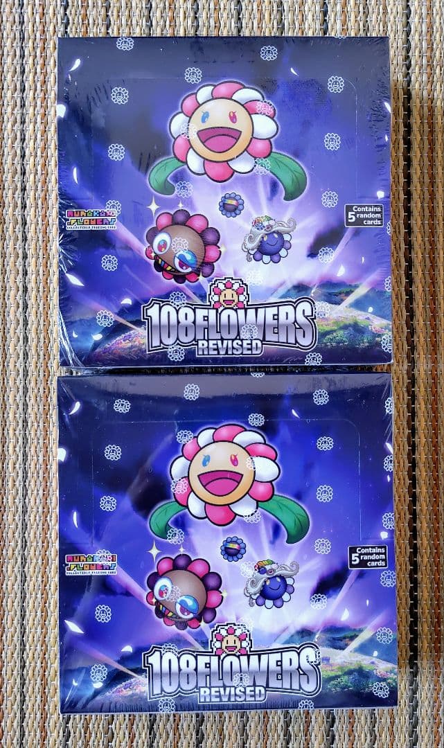 村上隆 108 フラワーズ Revised 英語版 未開封シュリンク付 6箱