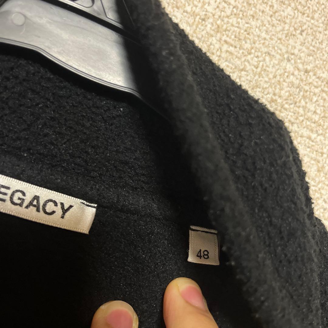 OUR LEGACY アワーレガシー/ブラック フリースジャケット 48