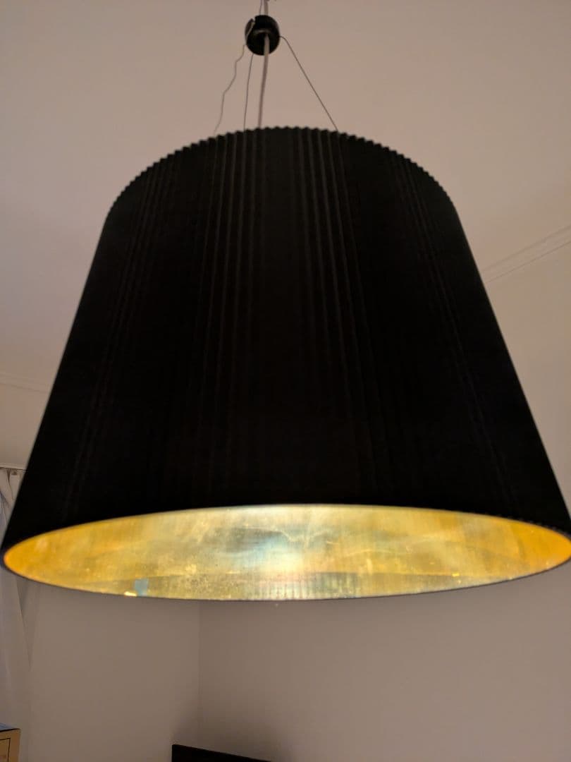 a*o様 値下げ!!イタリア製Kartellブラックｘゴールド:ペンダントライト