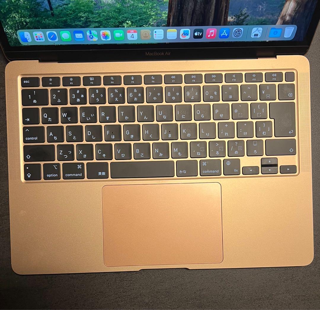 M1チップ Macbook Air 2020 メモリ16gb SSD256gb