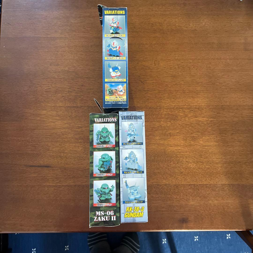 機動戦士ガンダム RX-78-2、-3、MS-06フルウェポンセット、フルコンプ