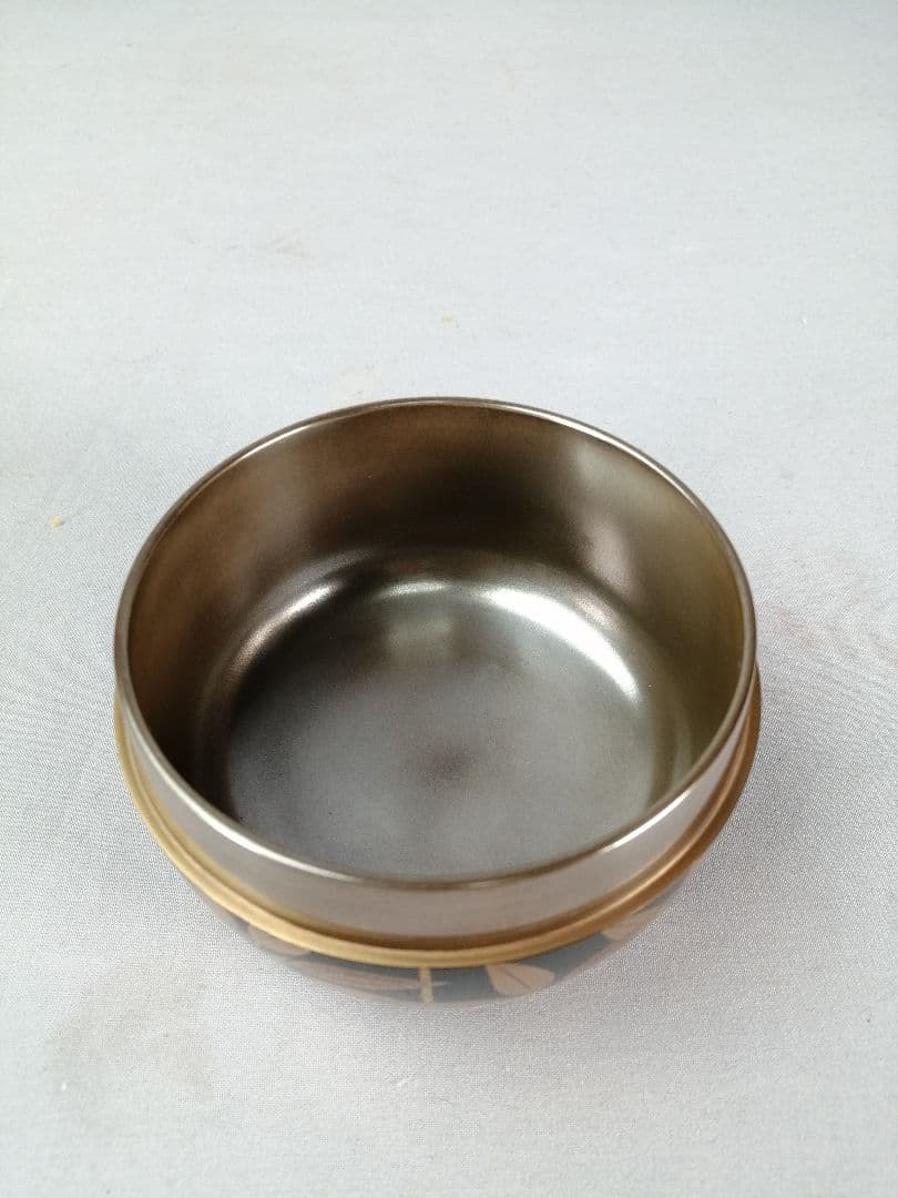 【茶事具】村田宗覚造　惺斎好写し笹蒔絵棗　漆器　棗295