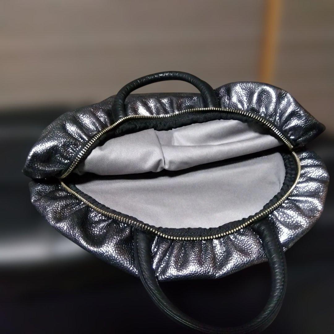 ♦おまとめ♦❋シルバー 皮ハンドバッグ＆JNBYチュニック